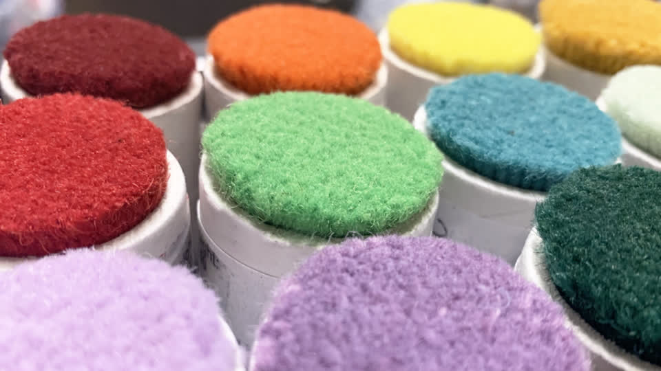 Pom Colour Samples